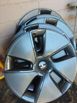 Tesla wheel covers