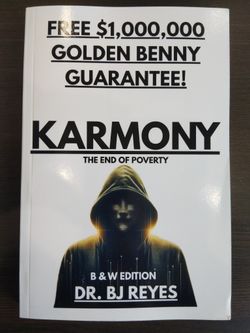 KARMONY BOOK - FREE $1,000,000 GOLDEN BENNY GUARANTEE!