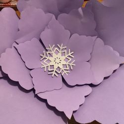 12 Paper Flower  Decoration / Flores De Papel Para Decorar