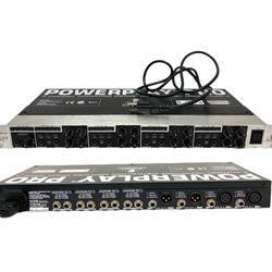 Behringer Powerplay Pro HA4600 Rack Headphone Distribution Mixing Amplifier 4 Channel