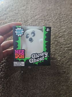 Nee Doh Glowy Ghost Stress Ball Toy