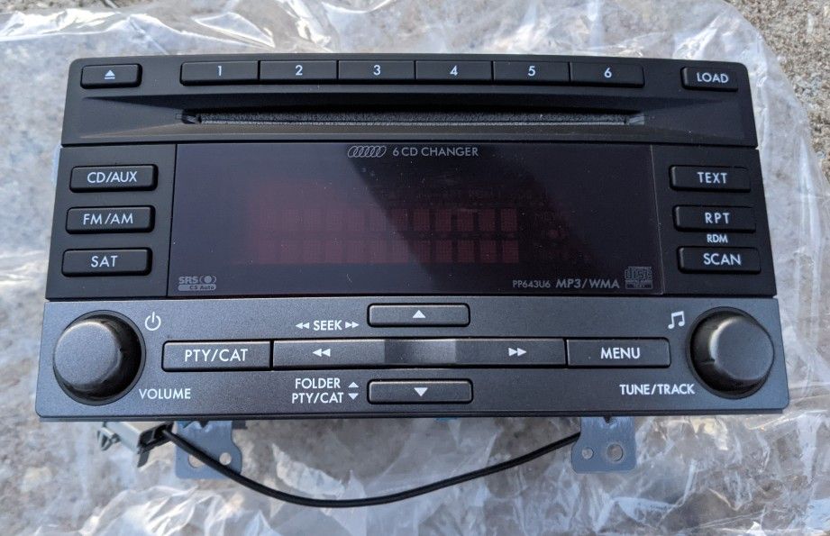 09-13 Subaru Forester Wrx Stereo CD Player