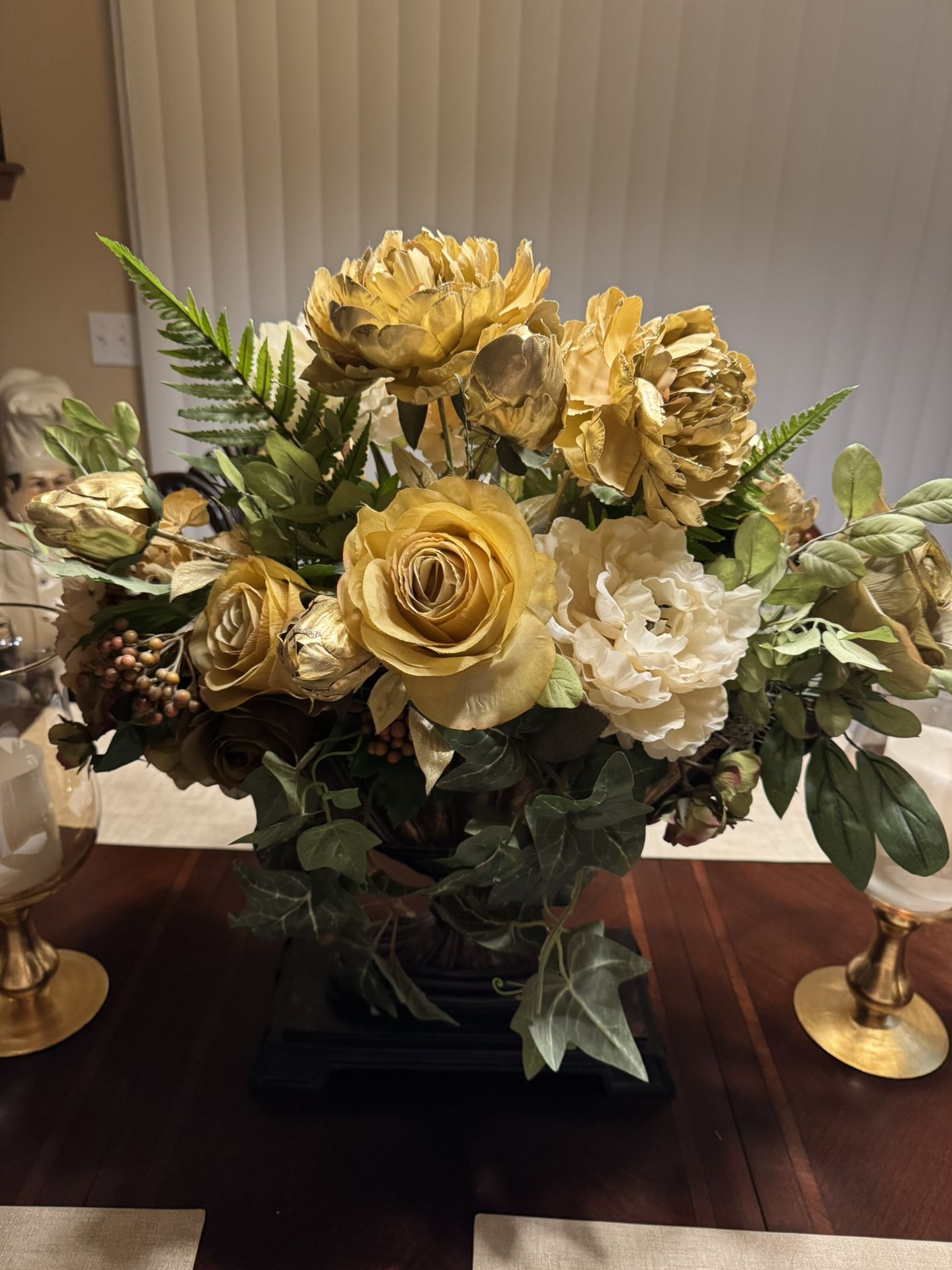 Flower Arrangement With Vase