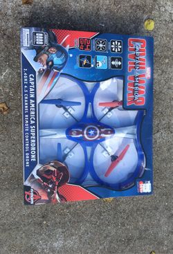 Drone “Gigantic” World Tech Toys captain America Civil War Stunt drone.