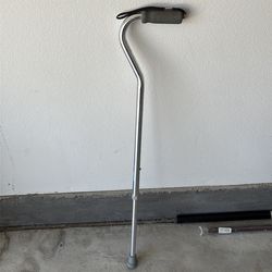 Aluminum walking cane