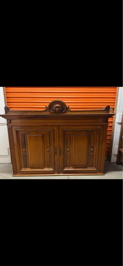 vintage hutch
