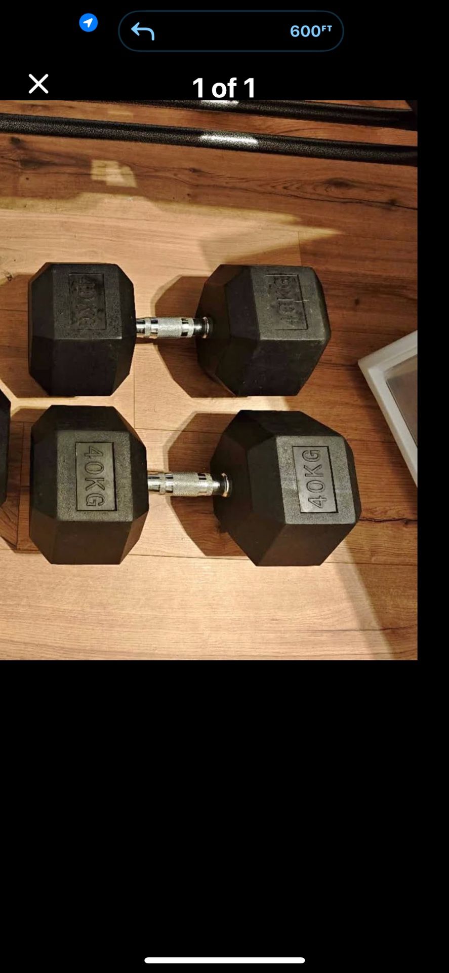 90 lbs dumbbells pair