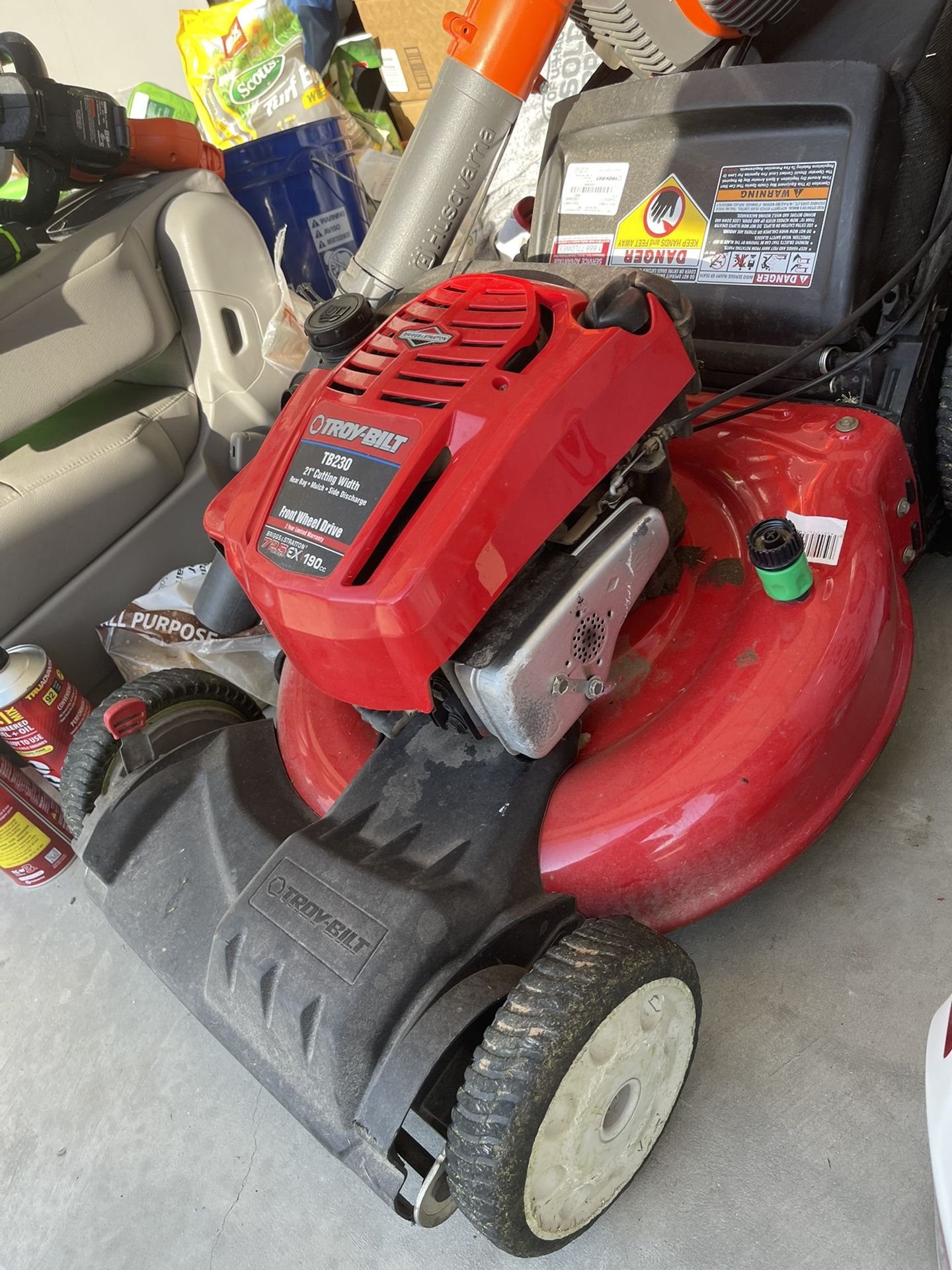 Troy Bilt Self Propelled Push Mower