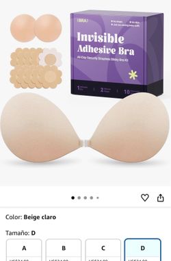 Brasier invisible sin tirantes...