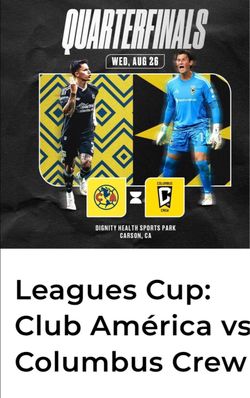 Leagues Cup Quater Finals: Club America Vs Columbus