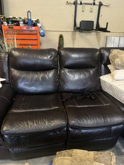 Leather Couch