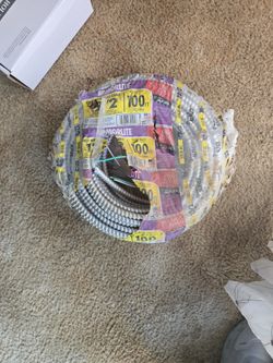 12/2 Solid Metal Clad Cable 100 Feet