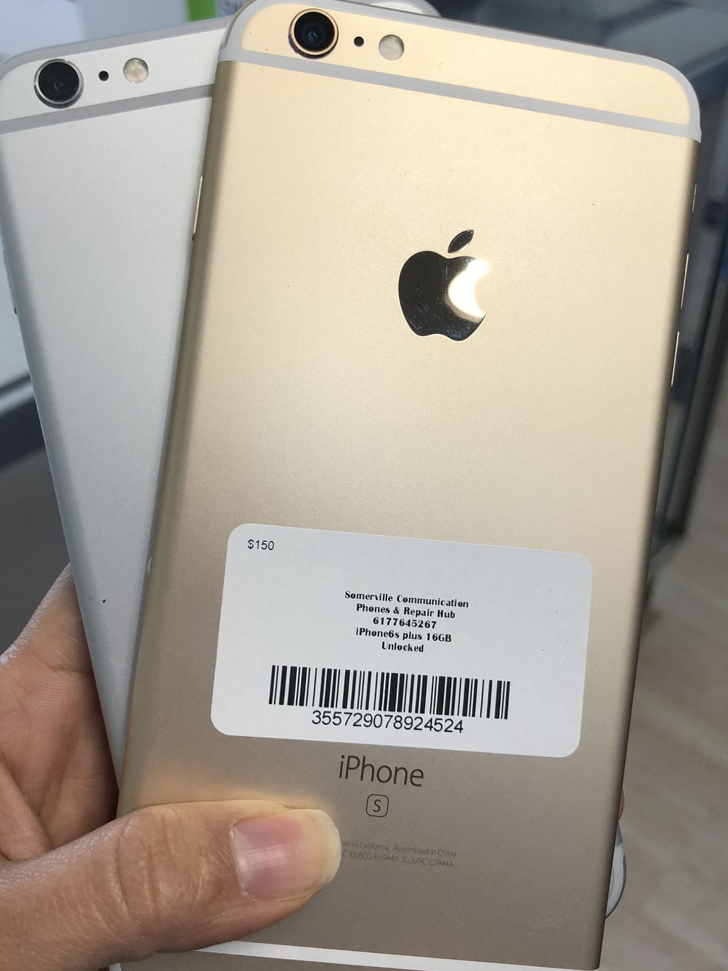 Factory Unlocked iPhone 6s plus 16gb store warranty