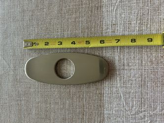 Single Hole Faucet Cover Plate