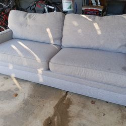 Grey sofa couch