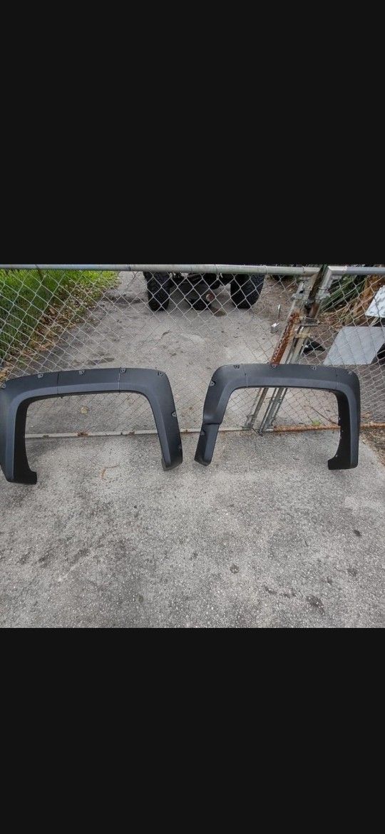 Front & Rear Fender Flares Fit Chevy And Gmc Truck "It's Available" Please Read Description 