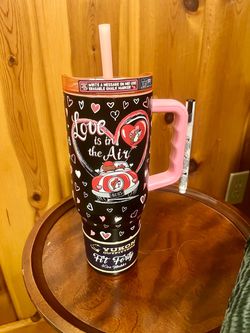 Buc-ee’s 40oz Valentine’s Chalkboard Tumbler