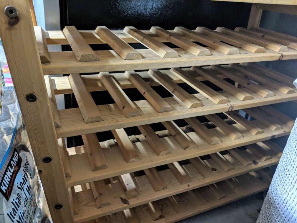 Ready-to-finish Wine Rack