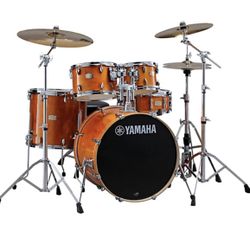 Yamaha Stage Custom Birch 5-Piece Shell Pack - Honey Amber (Unopened Original Box )