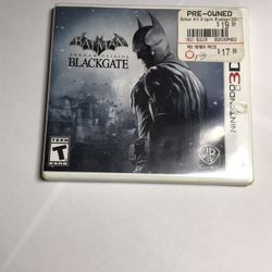 Batman Ark Origins Blackgate Game For 3DS