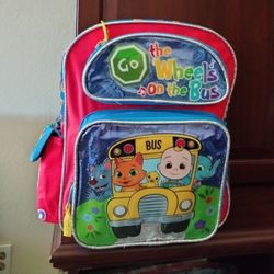 New, Quality 12" Cocomelon Backpack