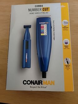 Conair Men's 20 Piece Home HC315N Haircutting Kit Self Sharping Stainless Blades