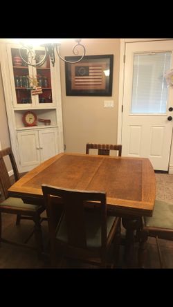 Wood brothers antique table