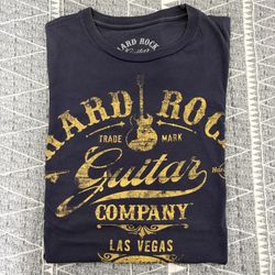 🔥Rare Authentic Hard Rock Cafe Graphic Las Vegas T-Shirt🔥