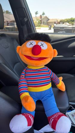 KAWS Sesame Street Uniqlo Ernie Plush Toy