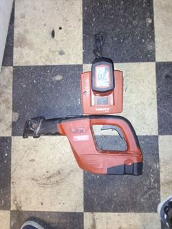 Hilti wsr 650-a hacksaw with battery and charger