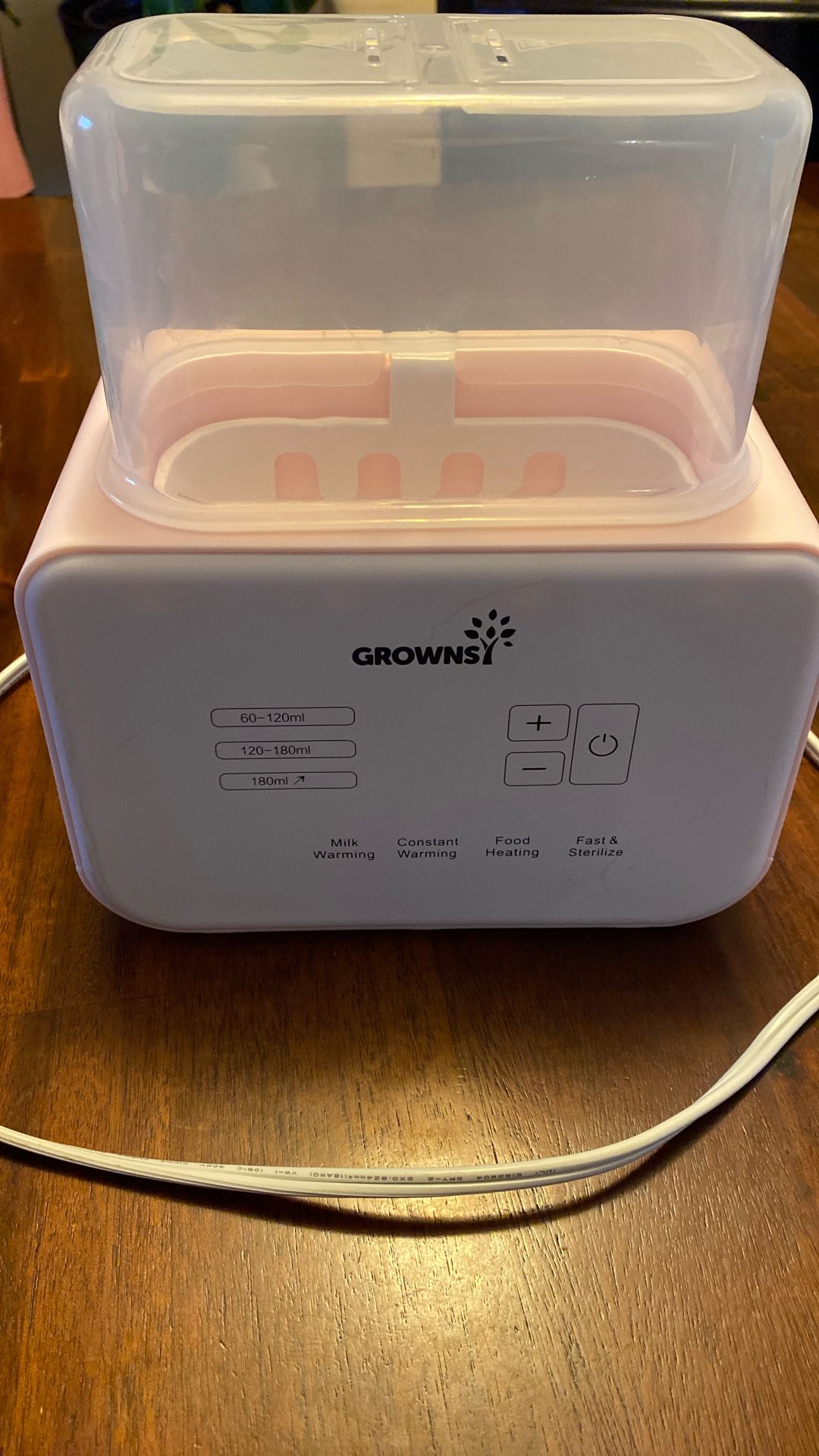 Grownsy 8-in-1 Bottle Warmer