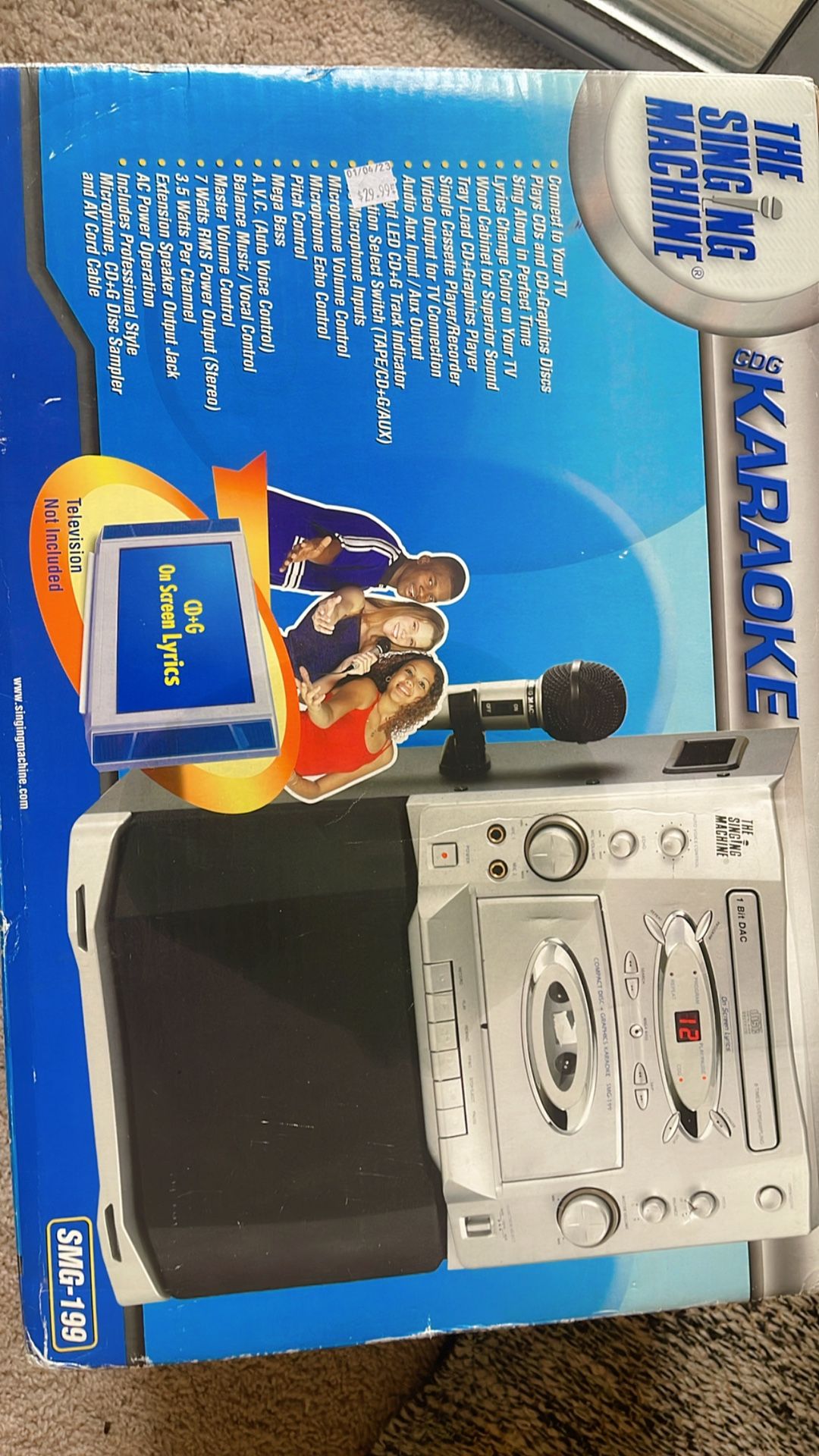 CDG Karaoke Machine