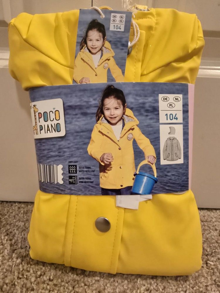 Brand New Toddler Rain Jacket
