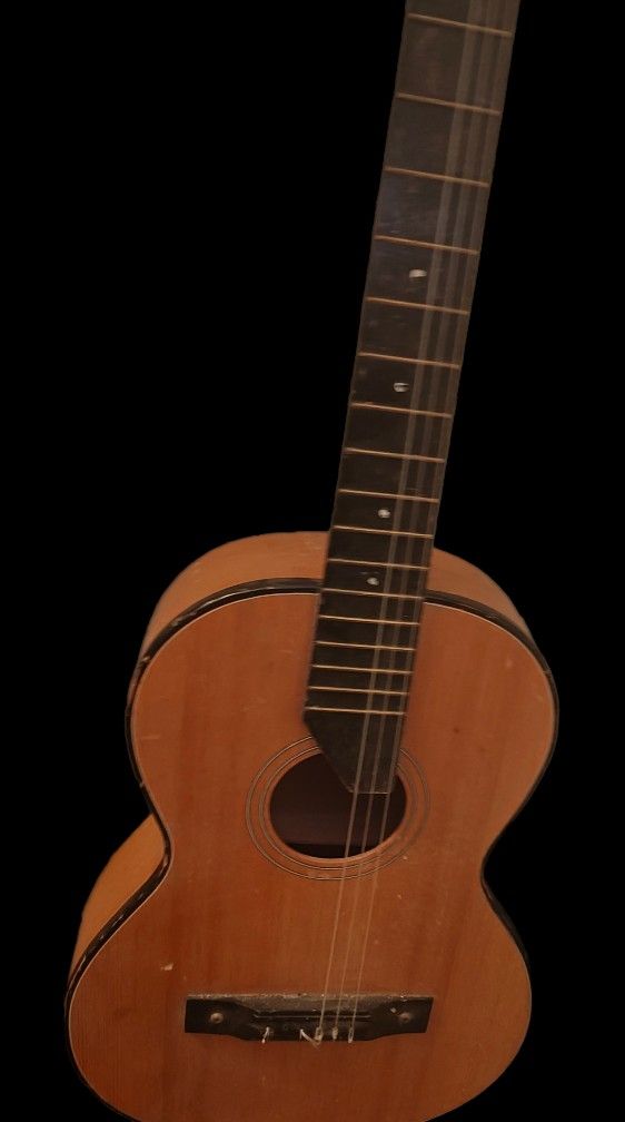 Vintage Marco Polo Acoustic Guitalele (Travel Guitar)