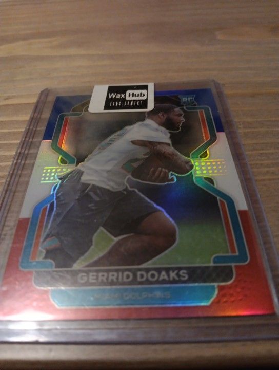 Dolphins Doaks Rookie Card
