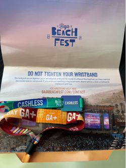 Baja beach fest GA+