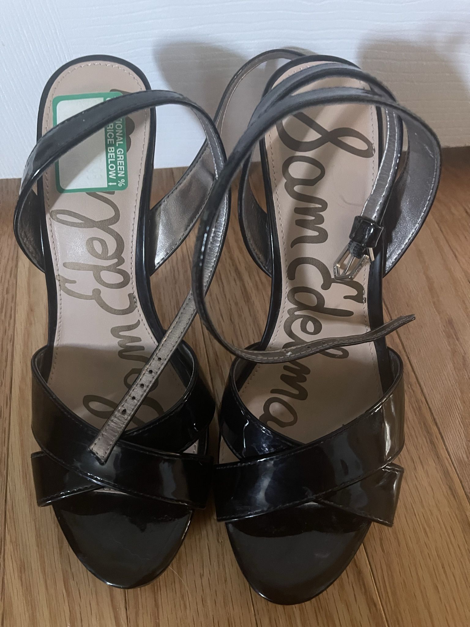 New Black Heels Size 8.5