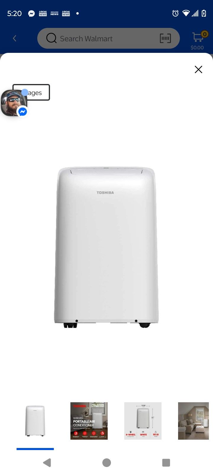 Toshiba Smart Portable AC