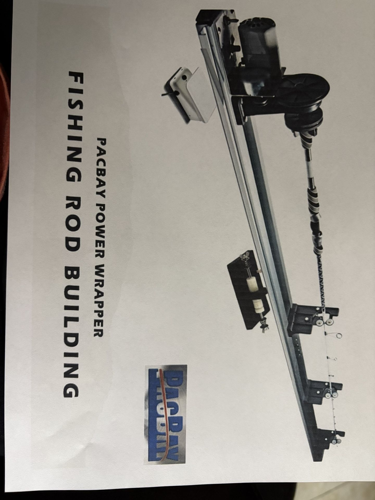 Pacific bay Fishing Rod Builder; Wrapper And Dryer