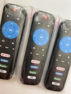 3 Pack Universal remote control for TCL ROKU TV