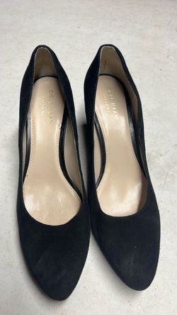 Cole Haan Black Suede Pumps