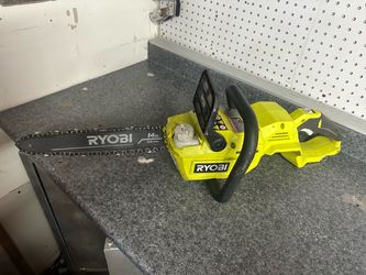 Ryobi 40V brushless cordless 14” chainsaw