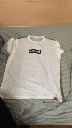 Comme de garçons x supreme box logo
