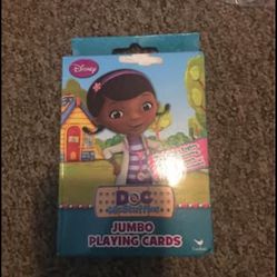 Disney Junior Doc McStuffins Jumbo Playing Cards by Cardinal Games 