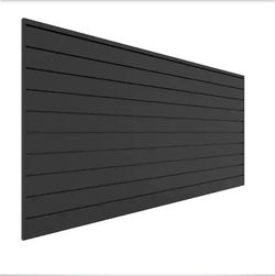 #2305 PVC SLATWALL 8 FT. X 4 FT. CHARCOAL