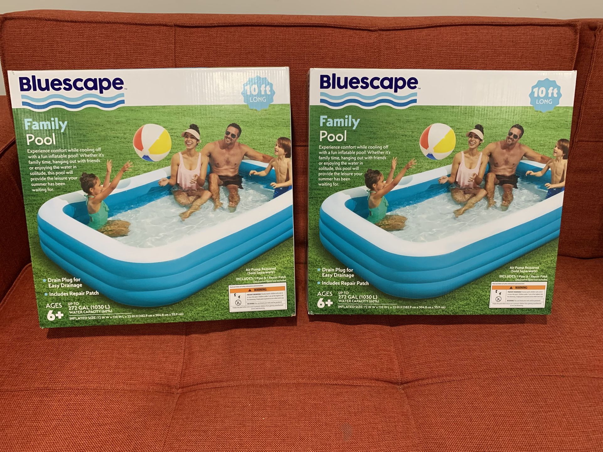 Pool Inflatable 10 Feet Long