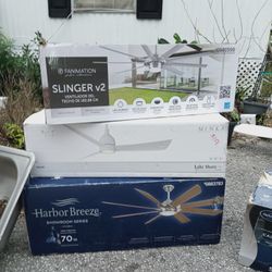 Fanimation Slinger V2- 72" Indoor/Outdoor Ceiling Fan 