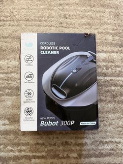 Bubot 300P Cordless Pool Vacuum Robot Cleaner