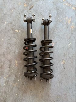 Front coils, rear shocks, upper control arms