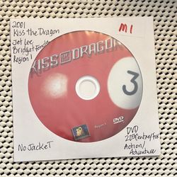 Kiss The Dragon DVD 2000 Jet Li Bridget Fonda Preowned VG